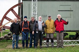 Montageteam DK8QU, DO2BOR, DL2RH, DG2YHR, DL4BBU, DD9QP